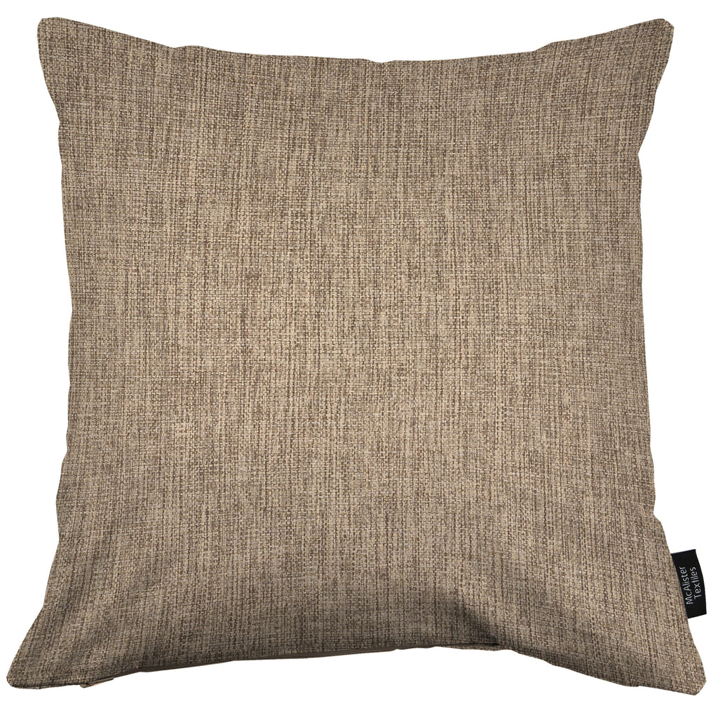 McAlister Textiles Capri Chocolate Brown Plain Cushion Cushions and Covers 