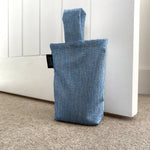 Cargar imagen en el visor de la galería, McAlister Textiles Capri Mid Blue Doorstop Doorstops 
