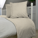 Cargar imagen en el visor de la galería, McAlister Textiles Capri Natural Bed Runners Throws and Runners 
