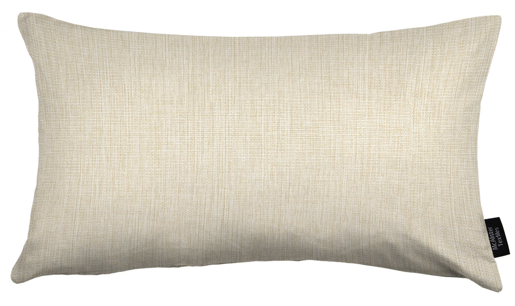 McAlister Textiles Capri Natural Plain Cushion Cushions and Covers 