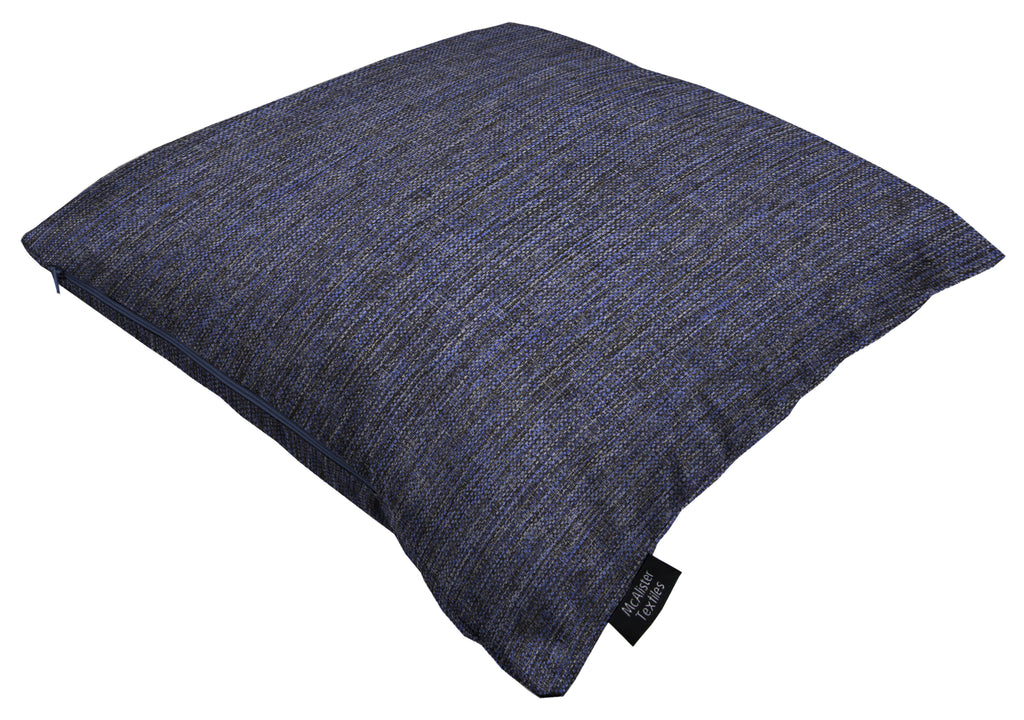 McAlister Textiles Capri Navy Blue Plain Cushion Cushions and Covers 