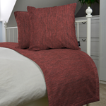 Cargar imagen en el visor de la galería, McAlister Textiles Capri Red Bed Runners Throws and Runners 
