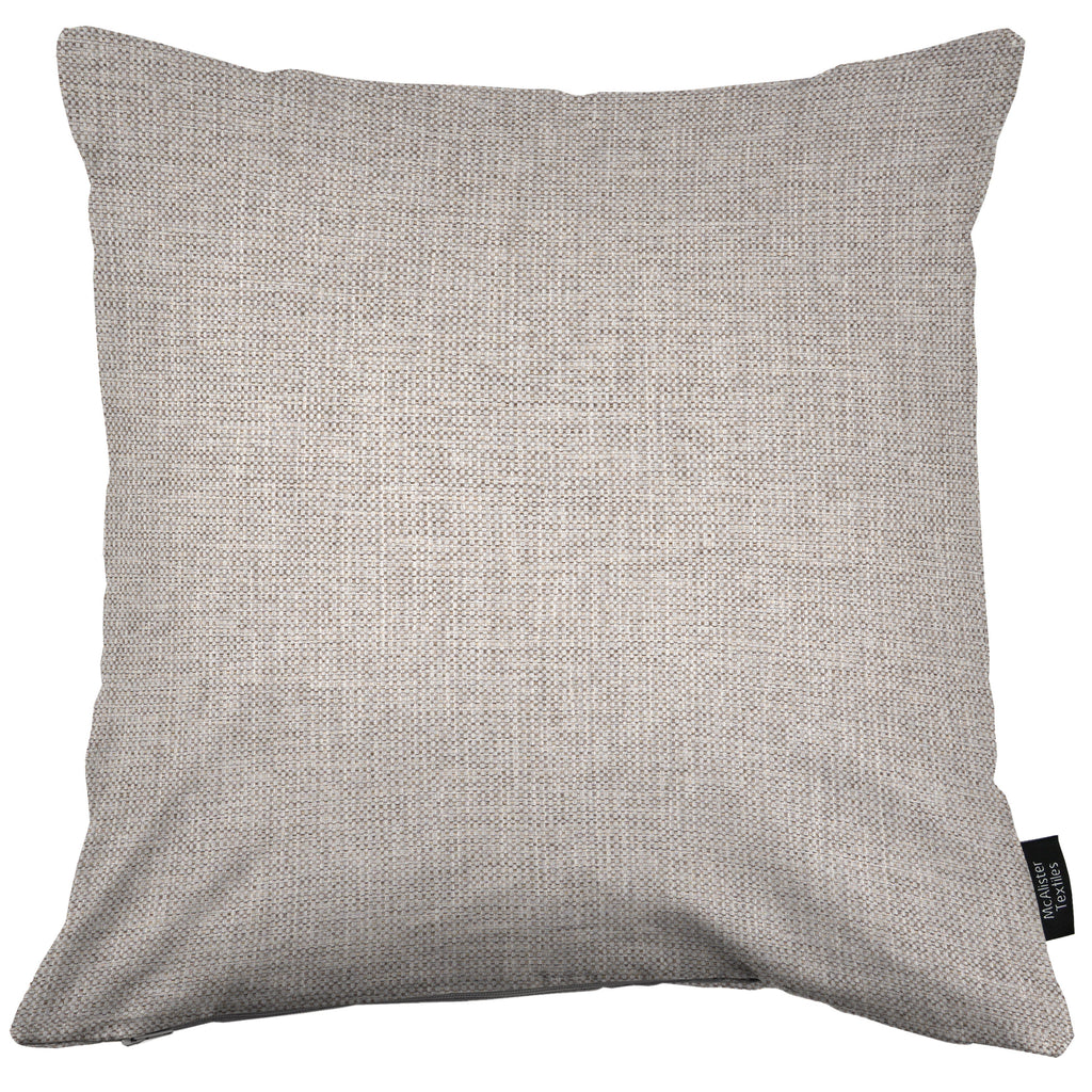 McAlister Textiles Capri Soft Grey Plain Cushion Cushions and Covers 