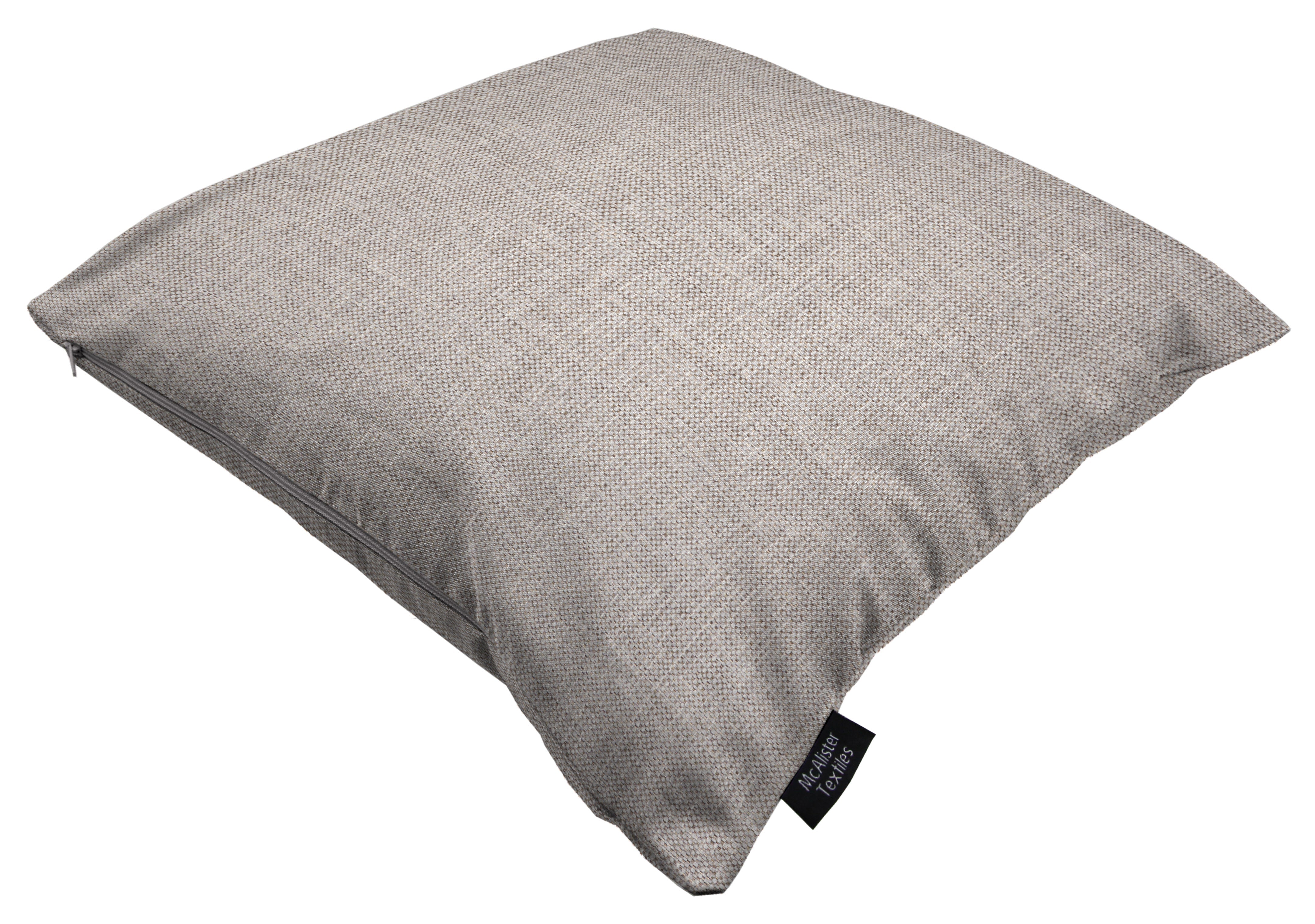 McAlister Textiles Capri Soft Grey Plain Cushion Cushions and Covers 