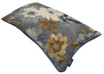 Cargar imagen en el visor de la galería, McAlister Textiles Camilla Navy, Grey and Ochre Pillow Pillow 
