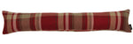 Cargar imagen en el visor de la galería, McAlister Textiles Heritage Red + White Tartan Draught Excluder Draught Excluders 
