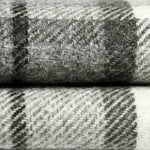 Cargar imagen en el visor de la galería, McAlister Textiles Heritage Charcoal Grey Tartan Throws &amp; Runners Throws and Runners 

