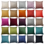 Cargar imagen en el visor de la galería, McAlister Textiles Matt Teal Velvet Modern Look Plain Cushion Cushions and Covers 
