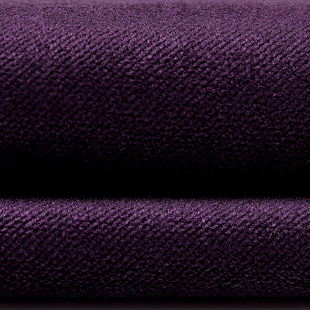 McAlister Textiles Matt Aubergine Purple Velvet Modern Look Plain Cushion Cushions and Covers 