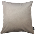 Cargar imagen en el visor de la galería, McAlister Textiles Matt Beige Velvet Modern Look Plain Cushion Cushions and Covers 
