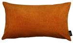 Cargar imagen en el visor de la galería, McAlister Textiles Matt Burnt Orange Velvet Modern Look Plain Cushion Cushions and Covers 
