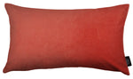 Cargar imagen en el visor de la galería, McAlister Textiles Matt Coral Pink Velvet Modern Look Plain Cushion Cushions and Covers 
