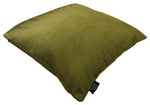 Cargar imagen en el visor de la galería, McAlister Textiles Matt Lime Green Velvet Modern Look Plain Cushion Cushions and Covers 
