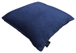 Cargar imagen en el visor de la galería, McAlister Textiles Matt Navy Blue Velvet Modern Look Plain Cushion Cushions and Covers 
