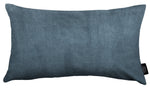 Cargar imagen en el visor de la galería, McAlister Textiles Matt Petrol Blue Velvet Modern Look Plain Cushion Cushions and Covers 
