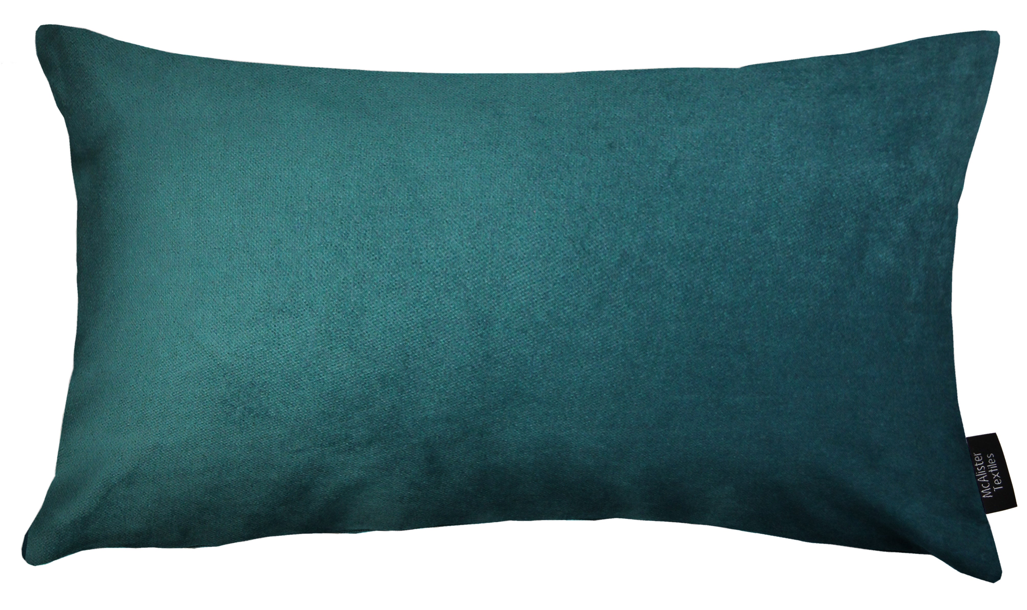 McAlister Textiles Matt Teal Velvet Modern Look Plain Cushion Cushions and Covers 