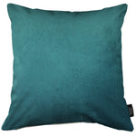 Cargar imagen en el visor de la galería, McAlister Textiles Matt Teal Velvet Modern Look Plain Cushion Cushions and Covers 
