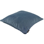 Cargar imagen en el visor de la galería, McAlister Textiles Matt Petrol Blue Piped Velvet Cushion Cushions and Covers 
