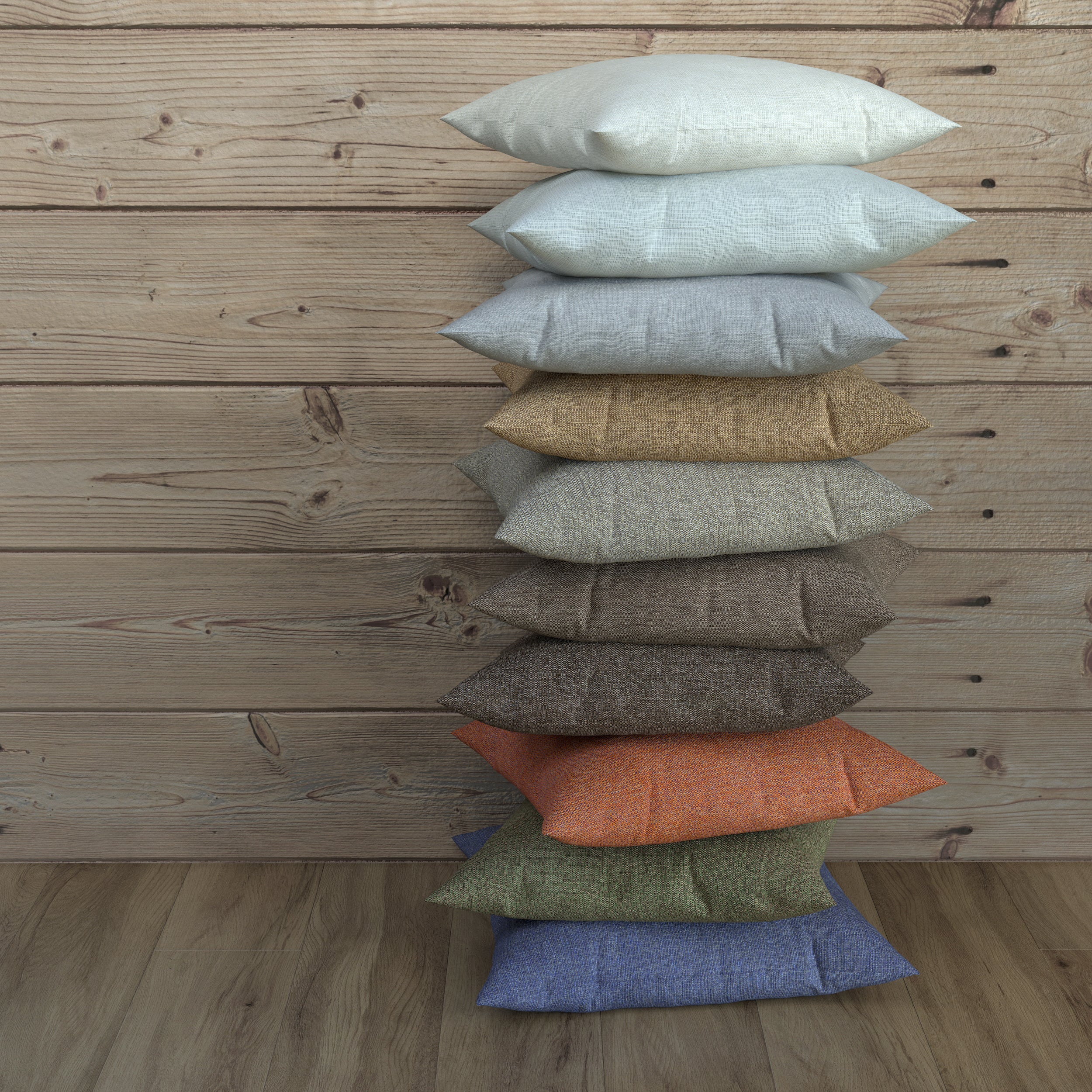 McAlister Textiles Roma Natural Woven Cushion Cushions and Covers 