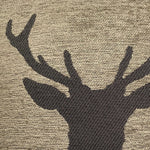 Cargar imagen en el visor de la galería, McAlister Textiles Stag Charcoal Grey Tartan 43cm x 43cm Cushion Set Cushions and Covers 
