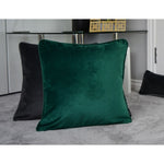 Cargar imagen en el visor de la galería, McAlister Textiles Matt Emerald Green Piped Velvet Cushion Cushions and Covers 
