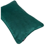 Cargar imagen en el visor de la galería, McAlister Textiles Matt Emerald Green Piped Velvet Cushion Cushions and Covers 
