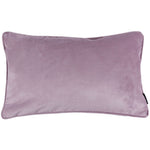 Cargar imagen en el visor de la galería, McAlister Textiles Matt Lilac Purple Piped Velvet Cushion Cushions and Covers 
