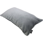 Cargar imagen en el visor de la galería, McAlister Textiles Matt Dove Grey Piped Velvet Cushion Cushions and Covers 
