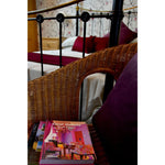 Cargar imagen en el visor de la galería, McAlister Textiles Matt Aubergine Purple Piped Velvet Cushion Cushions and Covers 
