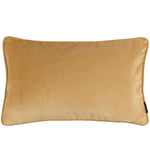 Cargar imagen en el visor de la galería, McAlister Textiles Matt Ochre Yellow Piped Velvet Cushion Cushions and Covers 
