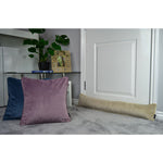 Cargar imagen en el visor de la galería, McAlister Textiles Matt Lilac Purple Piped Velvet Cushion Cushions and Covers 
