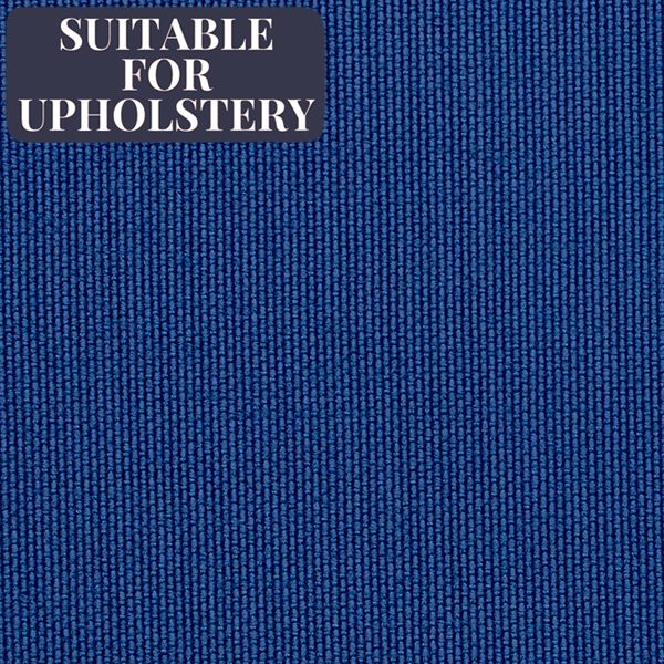 McAlister Textiles Sorrento Plain Cobalt Blue Outdoor Fabric Fabrics 1 Metre 