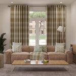 Cargar imagen en el visor de la galería, McAlister Textiles Angus Beige Cream Tartan Curtains mws_apo_generated 
