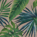 Cargar imagen en el visor de la galería, McAlister Textiles Palm Leaf New Printed Velvet Fabric Fabrics 
