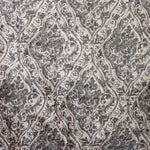Cargar imagen en el visor de la galería, McAlister Textiles Renaissance Charcoal Grey Printed Velvet Fabric Fabrics 
