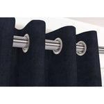 Cargar imagen en el visor de la galería, McAlister Textiles Matt Black Velvet Curtains Tailored Curtains 
