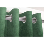 Cargar imagen en el visor de la galería, McAlister Textiles Matt Moss Green Velvet Curtains Tailored Curtains 
