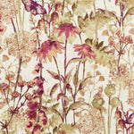 Cargar imagen en el visor de la galería, McAlister Textiles Wildflower Burnt Orange Linen Fabric Fabrics 1 Metre 
