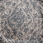 Cargar imagen en el visor de la galería, McAlister Textiles Renaissance Charcoal Grey Printed Velvet Fabric Fabrics 
