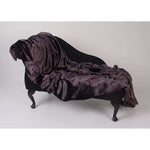 Cargar imagen en el visor de la galería, McAlister Textiles Crushed Velvet Aubergine Purple Fabric Fabrics 
