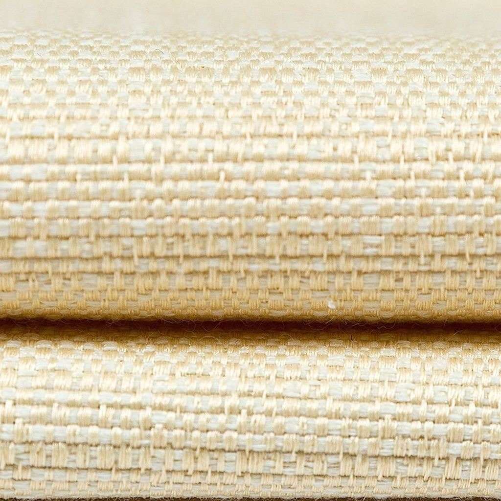 Polyamide fabric with wool and acrylic, ivory jacquard matlas Stock Photo -  Alamy