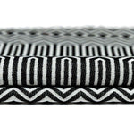 Cargar imagen en el visor de la galería, McAlister Textiles Colorado Geometric Black Fabric Fabrics 
