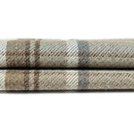 Cargar imagen en el visor de la galería, McAlister Textiles Heritage Tartan Beige Cream Curtain Fabric Fabrics 
