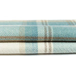 Cargar imagen en el visor de la galería, McAlister Textiles Heritage Tartan Duck Egg Blue Curtain Fabric Fabrics 
