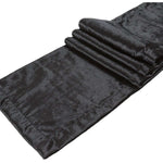 Cargar imagen en el visor de la galería, McAlister Textiles Crushed Velvet Black Fabric Fabrics 
