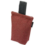 Cargar imagen en el visor de la galería, McAlister Textiles Herringbone Boutique Red + Grey Door Stop Doorstops 
