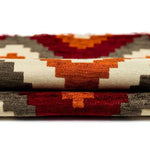 Cargar imagen en el visor de la galería, McAlister Textiles Navajo Red + Burnt Orange Striped Fabric Fabrics 
