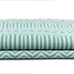 Cargar imagen en el visor de la galería, McAlister Textiles Colorado Geometric Duck Egg Blue Fabric Fabrics 

