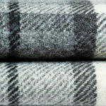 Cargar imagen en el visor de la galería, McAlister Textiles Heritage Tartan Charcoal Grey Curtain Fabric Fabrics 

