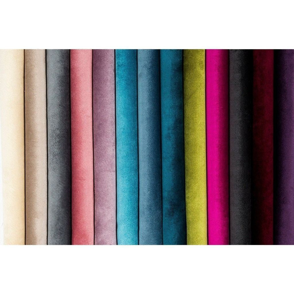 McAlister Textiles Matt Emerald Green Velvet Fabric Fabrics 